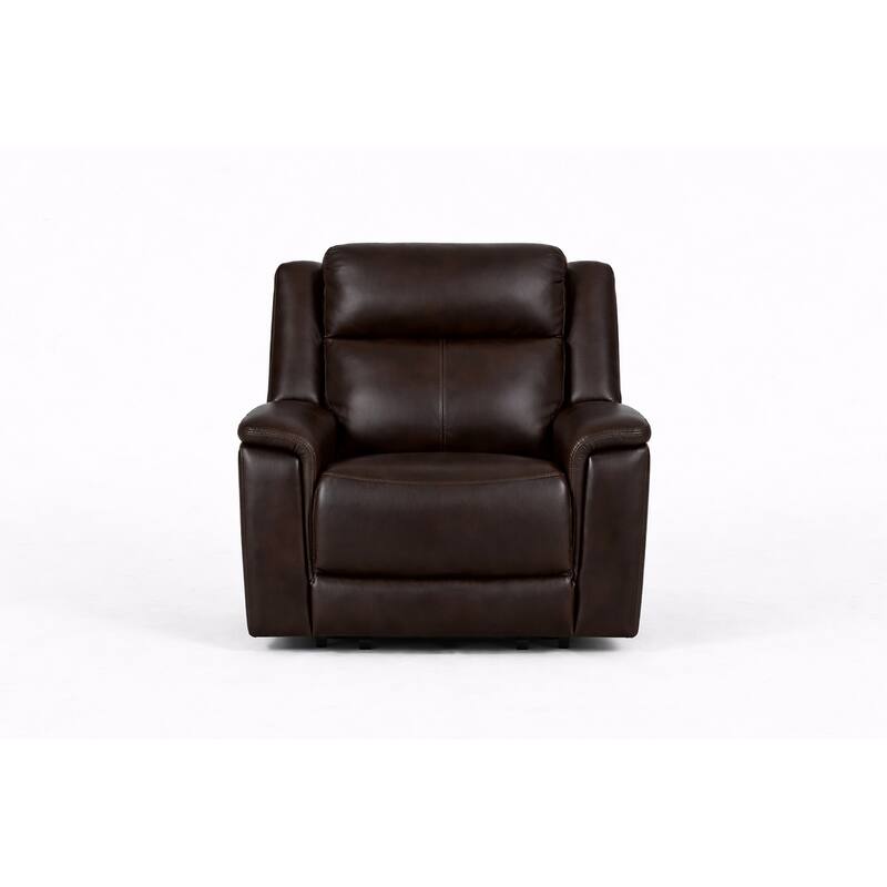 Logan Top Grain Italian Leather Recliner Chair