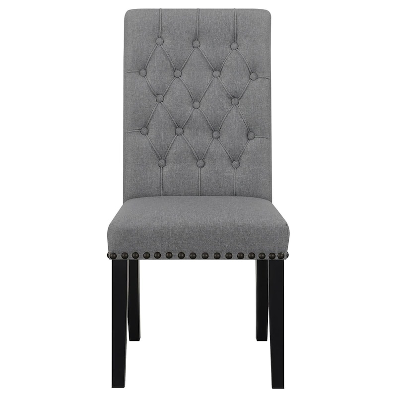 2PCS Rustic Tufted Side Chairs,Dining Chair