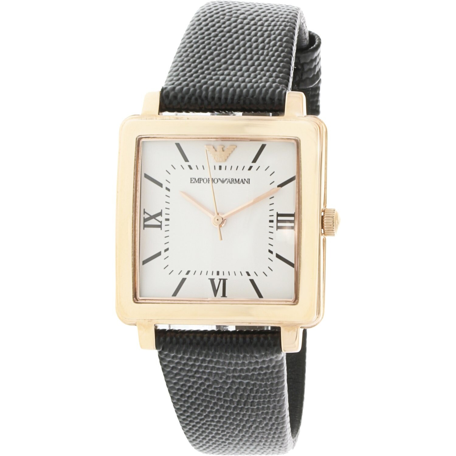 emporio armani women's rose gold watch