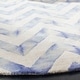 preview thumbnail 107 of 121, SAFAVIEH Dip Dye Marybeth Hand-tufted Wool Chevron Area Rug
