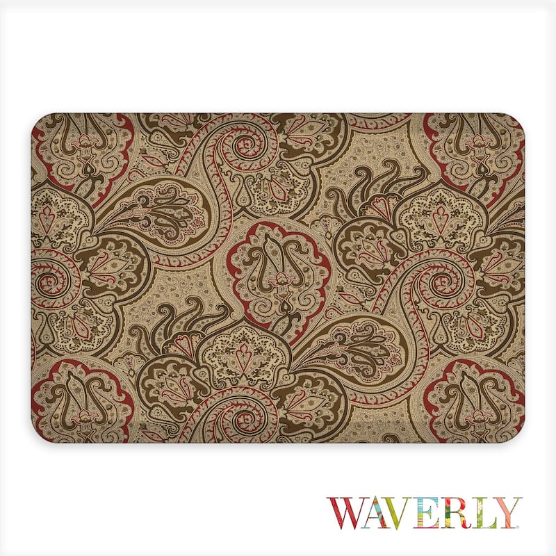 Waverly Paddock Espresso Anti-Fatigue Kitchen Mat 20"X30" - 20" x 30"