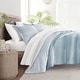 preview thumbnail 2 of 5, Becky Cameron Ocean Waves Pattern Reversible Comforter Set