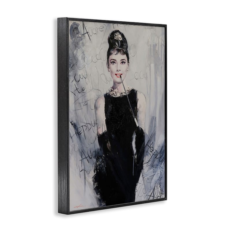 Stupell Classic Audrey Modern Details Framed Giclee Art Design By Lucille Lee