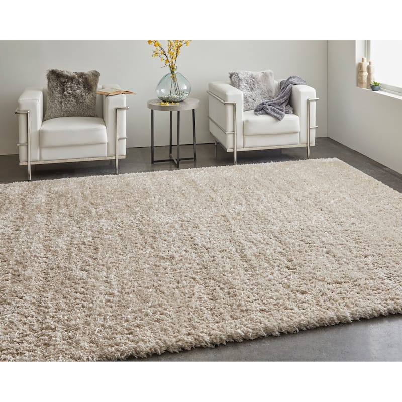 Loman Solid Modern Area Rug