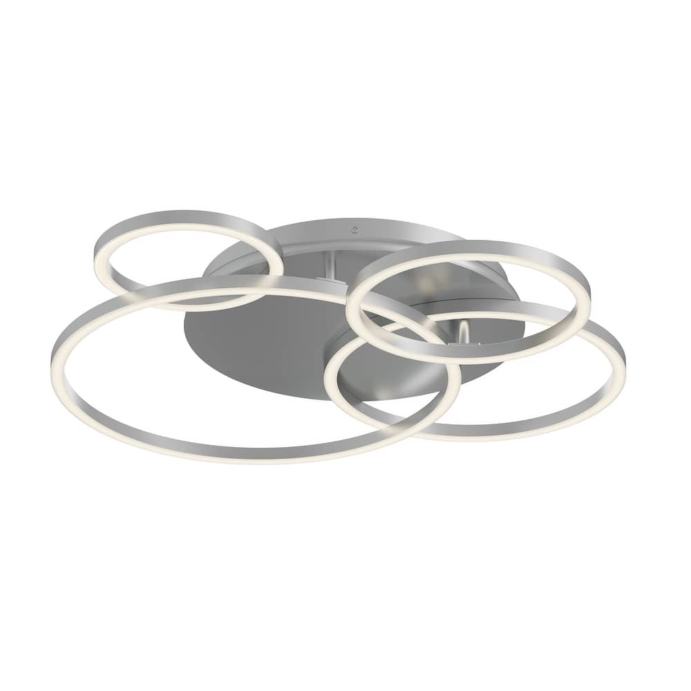 AFX ORBF24LAJD1 Orbit 24" Wide LED Semi-Flush Ceiling Fixture