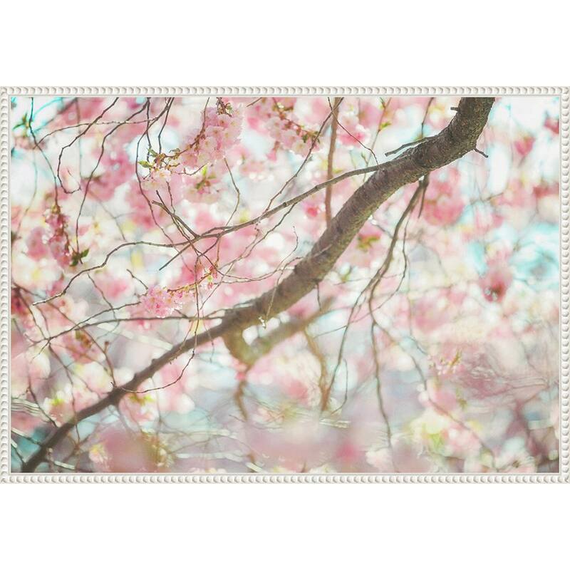 Branch Blossoms by Carrie Ann Grippo-pike Framed Canvas Wall Art Print