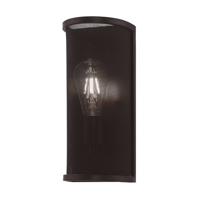 Livex Lighting Braddock Single Light 12" Tall Wall Sconce