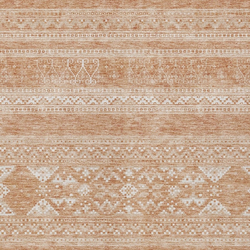 HomeRoots Southwestern Transitional Rectangle Outdoor Rug