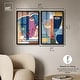 preview thumbnail 22 of 41, Abstract Mask Series Living Room Set Shadowbox Print by Art Remedy