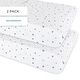 preview thumbnail 10 of 35, Ely's & Co. Baby Waterproof Changing Pad Cover Sheet Set - 2 Pack - 34" x 17"
