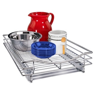 Slide-Out Coffee Pod Organizer - Keurig K-Cup Holder Rack For Upper Kitchen Cabinets