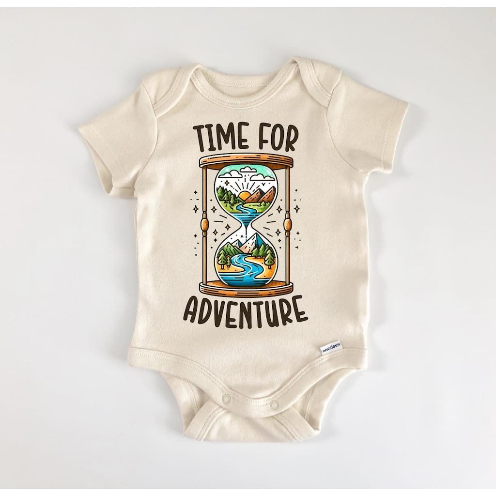 Time For Adventure - Baby Boy Girl Clothes Infant Bodysuit Funny Cute Newborn