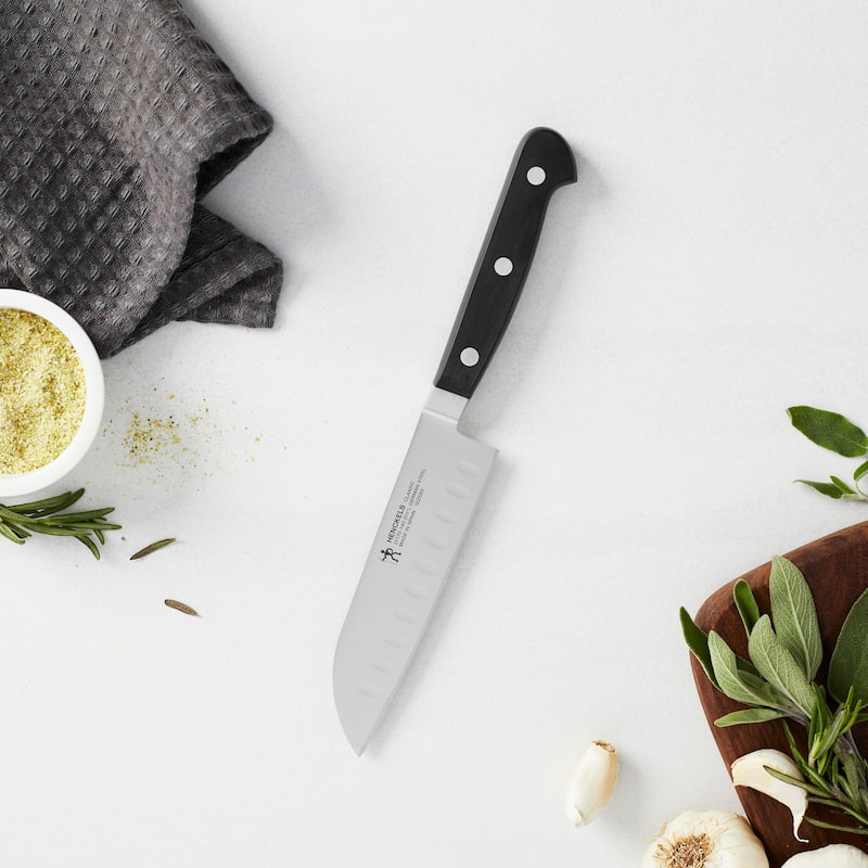 HENCKELS CLASSIC Hollow Edge Santoku Knife