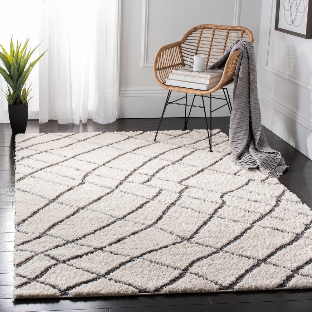 SAFAVIEH Sparta Shag Zoa 1.2-inch Thick Rug