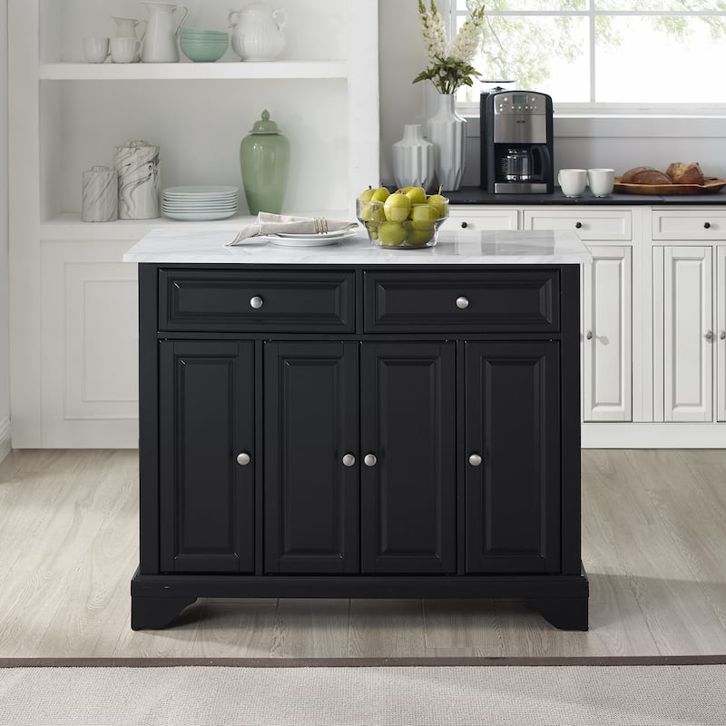 Crosley Avery Kitchen Island/Cart - 18"x42.13"x36"