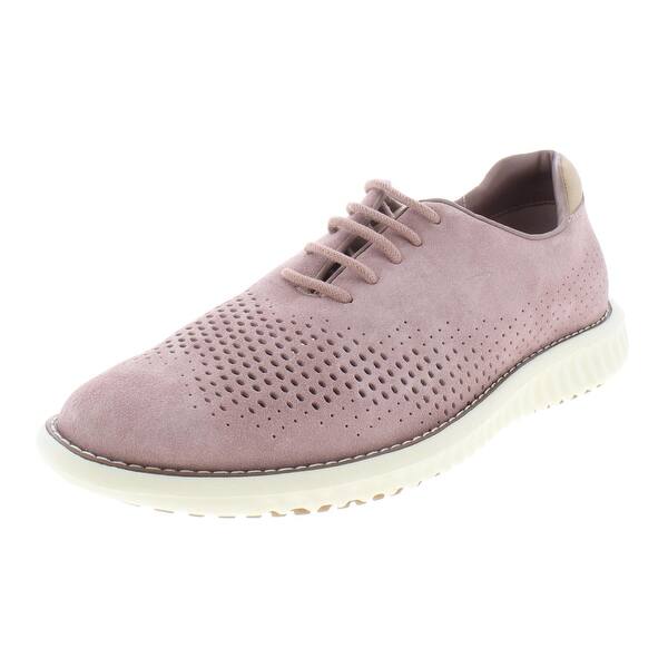 Shop Steve Madden Mens Vaelen Oxfords Suede Perforated Overstock