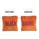 preview thumbnail 2 of 2, Blacksburg Orange Dual Sided Cornhole Bags