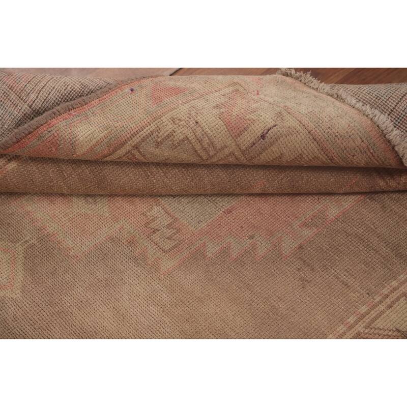 Ardebil Persian Runner Rug Wool Carpet - 4'0"x 10'7"