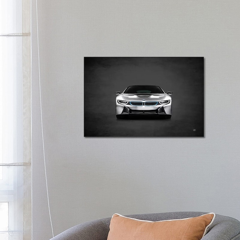 iCanvas "BMW i8" by Mark Rogan Canvas Print - 18x26x1.5