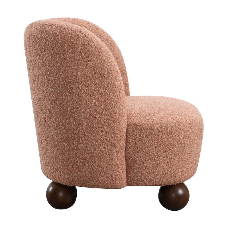 Furniture of America Velra Modern 28-inch Boucle Wing Accent Chair