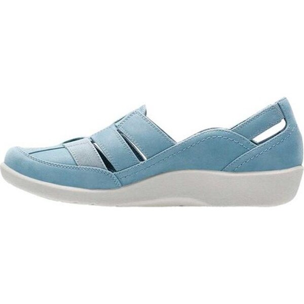 clarks sillian stork blue grey
