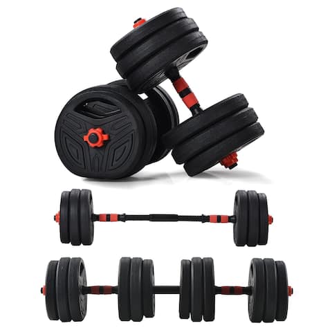 62 LBS Weights Dumbbells Set - N/A