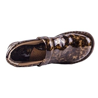 boc patent leather clogs