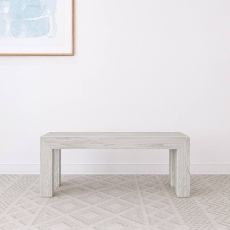 Plank and Beam Modern Dining Bench for 60" Table - 49"
