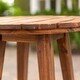 preview thumbnail 6 of 18, Middlebrook 20-inch Round Acacia Wood Outdoor Side Table