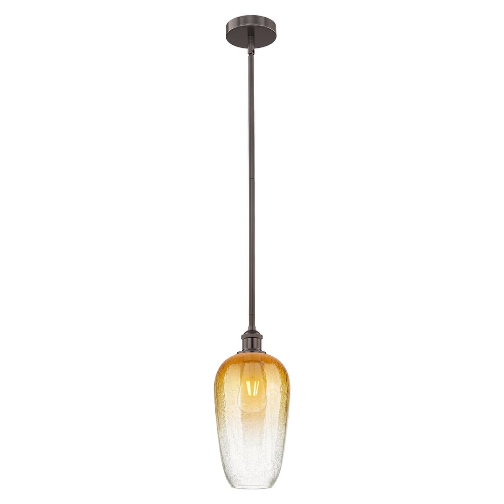 Innovations Lighting Endless Possibilities Edison - Brookhaven Flute - 1 Light 7" Stem Hung Mini Pendant