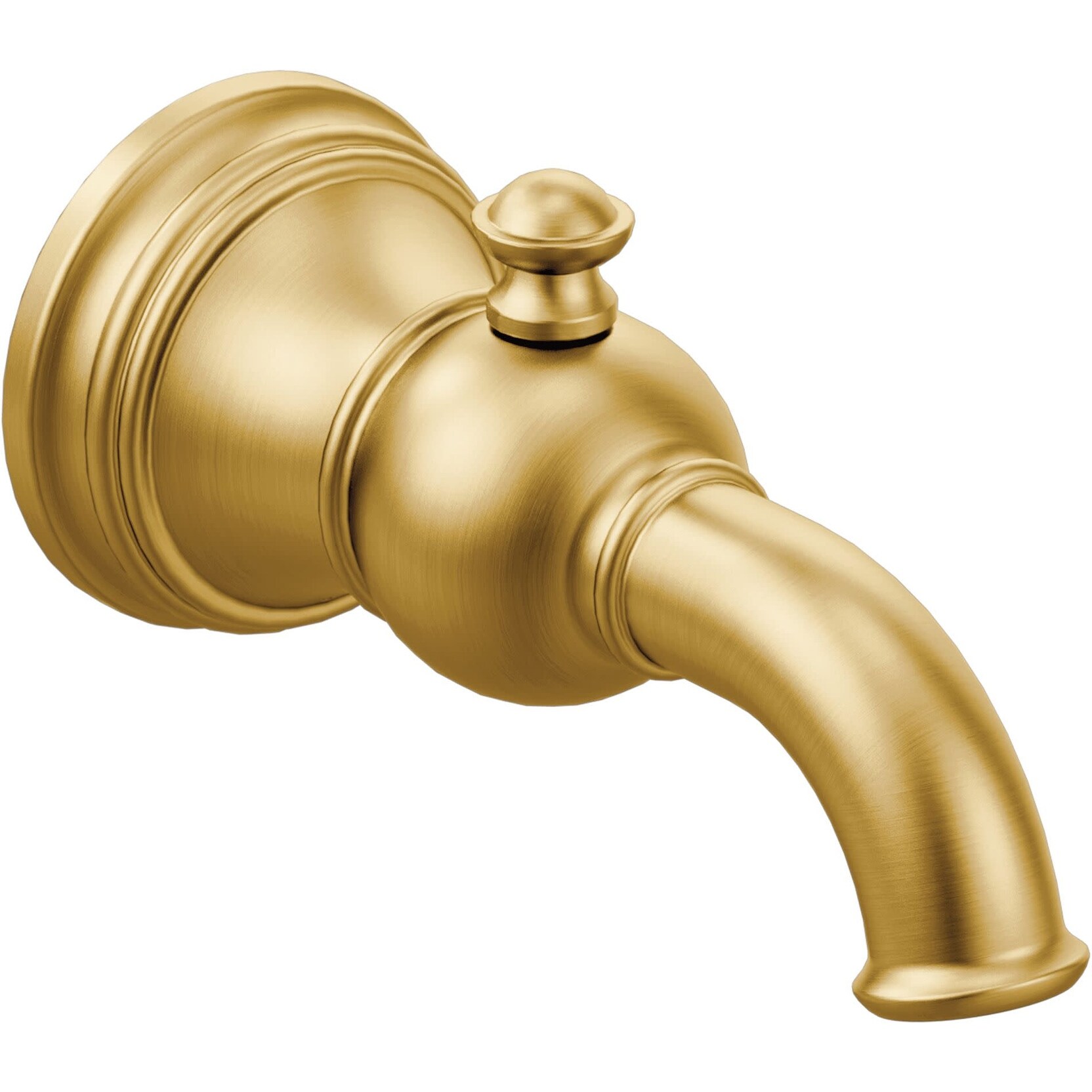 Shop Moen S12104 Weymouth 6 3 4 Wall Mounted Tub Spout With 1 2