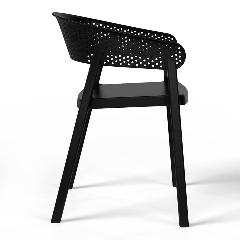 Frond and Form Outdoor Stacking Dining Armchair (Set of 2)