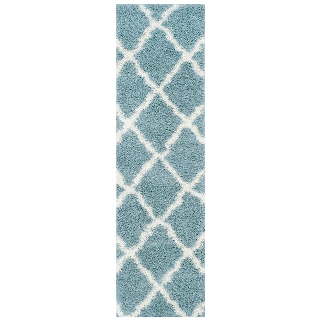 SAFAVIEH Dallas Shag Giusy Trellis 1.5-inch Thick Rug