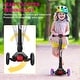preview thumbnail 12 of 16, Scooters for Kids Age 3-5, 3 Light Up Wheels 4 Adjustable Height