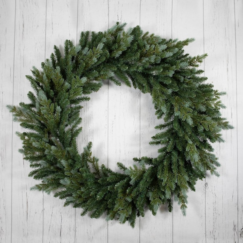 Real Touch™ Blue Spruce Artificial Christmas Wreath - 48" - Unlit