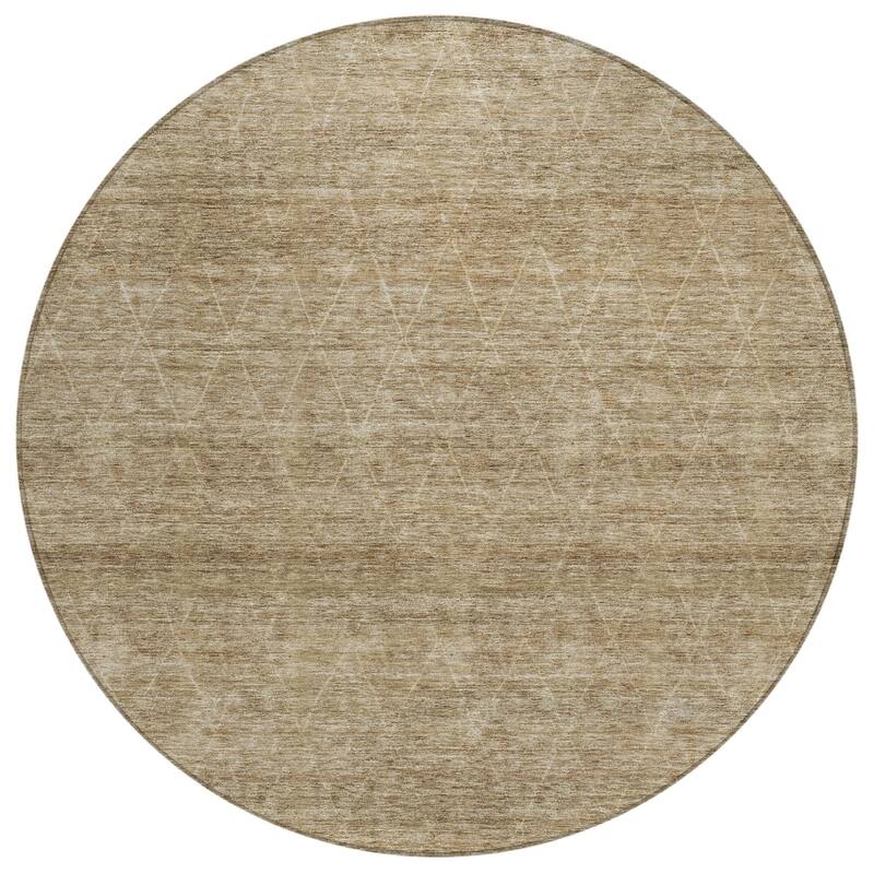 HomeRoots Geometric Transitional Rectangle Outdoor Rug