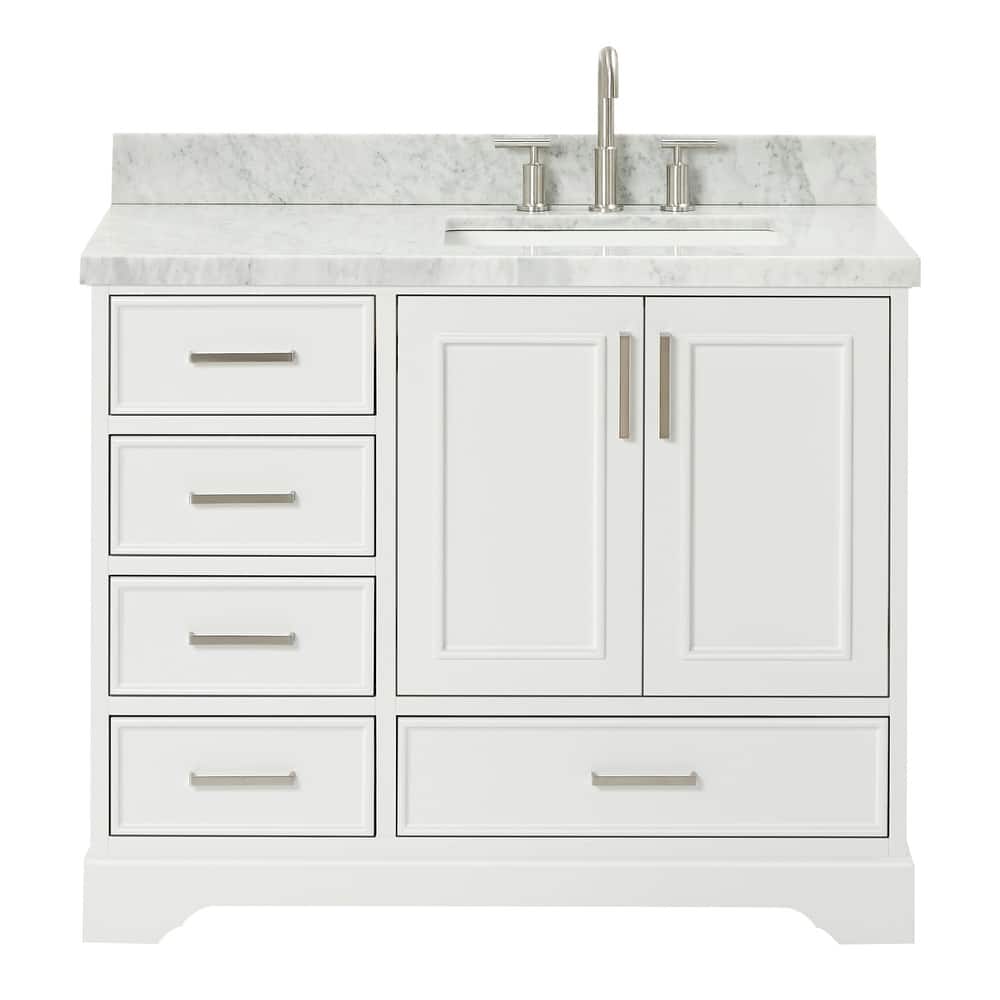 Ariel M043SRCWRVO Stafford 42" Free Standing Single Basin Vanity Set