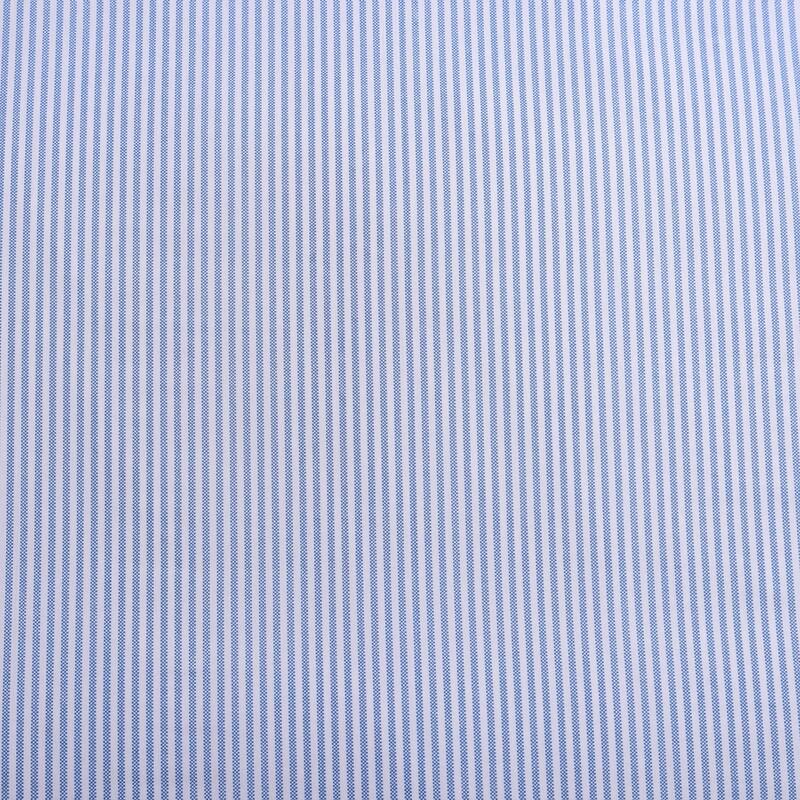 Poppy & Fritz Oxford Stripe Cotton Blue Duvet Cover Set