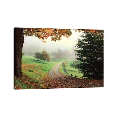 iCanvas "Sleepy Hollow Farm" by Michael Cahill Canvas Print