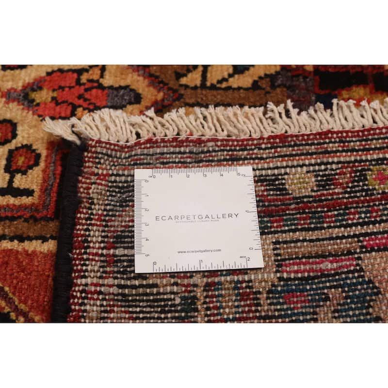 ECARPETGALLERY Hand-knotted Anadol Red Wool Rug - 3'7 x 11'2