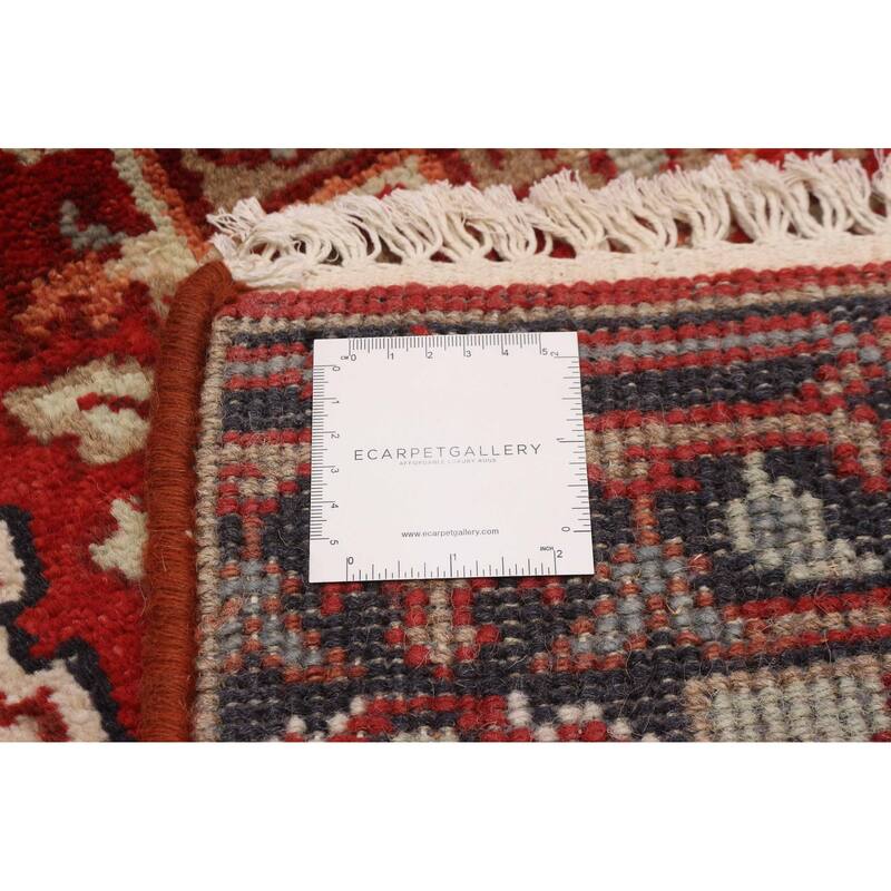 ECARPETGALLERY Hand-knotted Serapi Heritage Red Wool Rug - 2'5 x 19'5