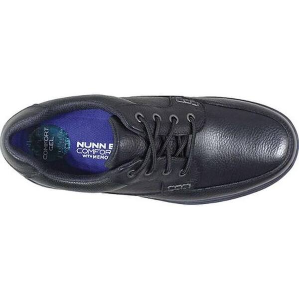 Shop Nunn Bush Men S Cam Moc Toe Oxford Black Tumbled Leather