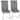 Yaheetech 2pcs Dining Chairs High Back Padded Chairs for Home