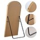 preview thumbnail 20 of 20, Arched Metal Full-length Standing Floor Mirror