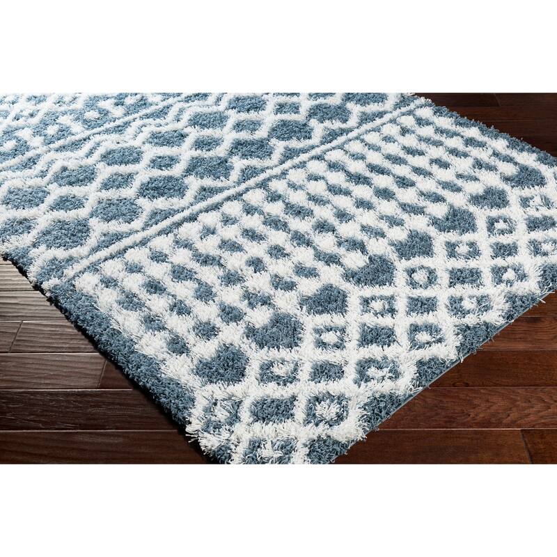 Artistic Weavers Newton Geometric Moroccan Trellis Shag Area Rug