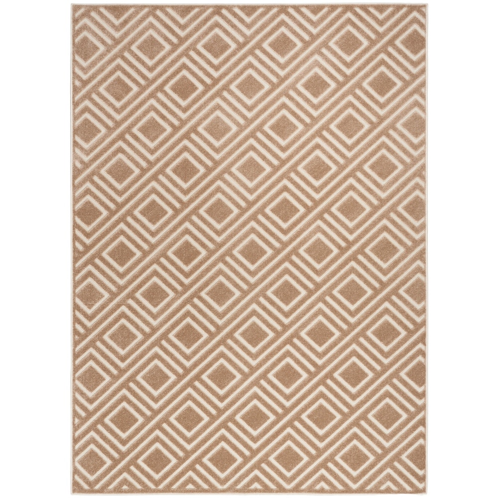 Nourison Casual Indoor only Geometric Area Rug
