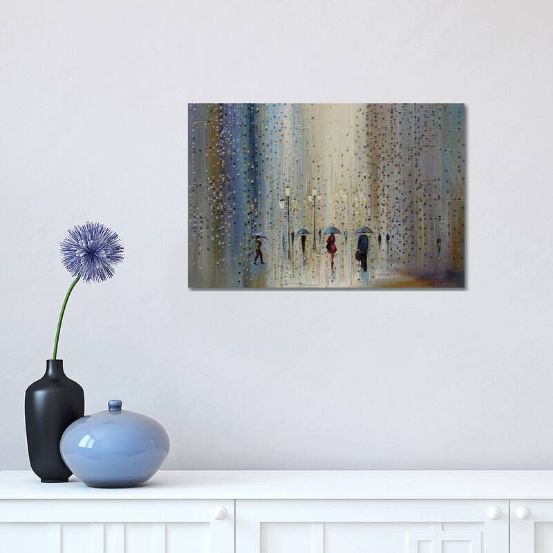 iCanvas "Under A Rainy Sky" by Ekaterina Ermilkina Canvas Print - 12x18x1.5