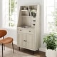 preview thumbnail 12 of 15, Middlebrook Modern Hutch Cabinet with Pull-out Desk
