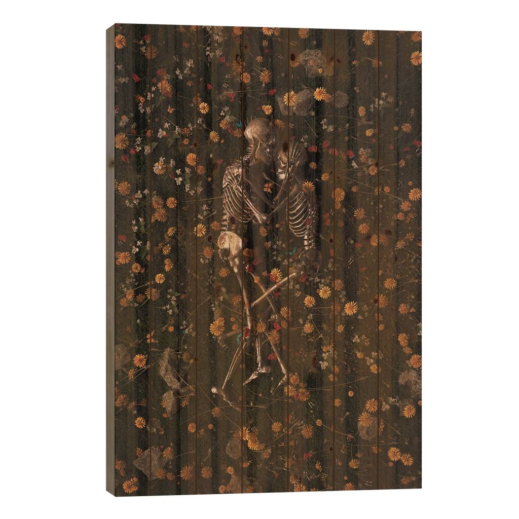 Memento Mori II Print On Wood by Nicebleed - Multi-Color