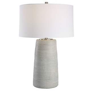 Uttermost Mountainscape Ceramic Table Lamp - 18"x27.5"x18"